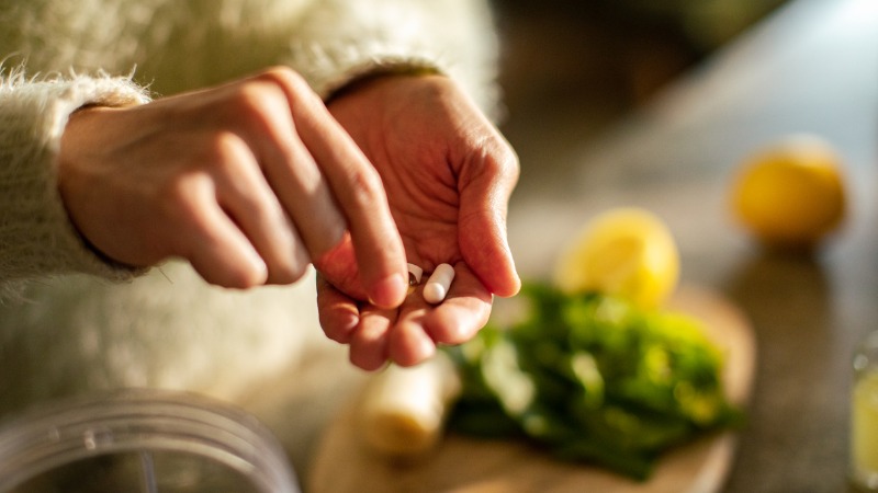 Prise de compléments alimentaires